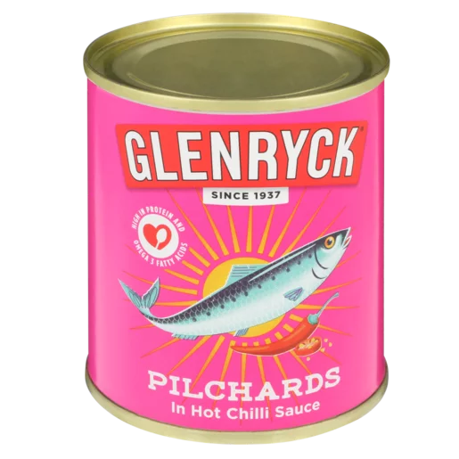 Glenryck Pilchards in Hot Chilli Sauce 215g
