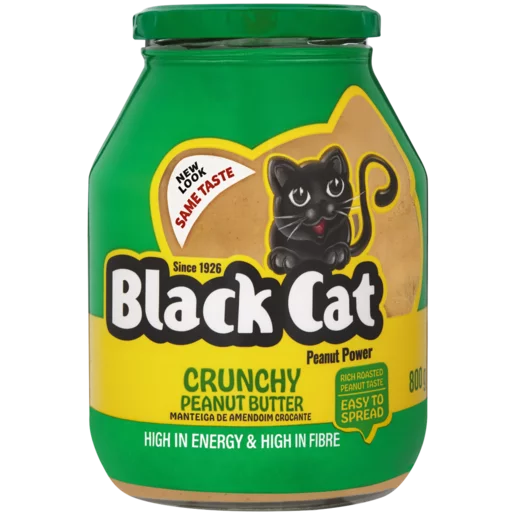 Black Cat Crunchy Peanut Butter 800g