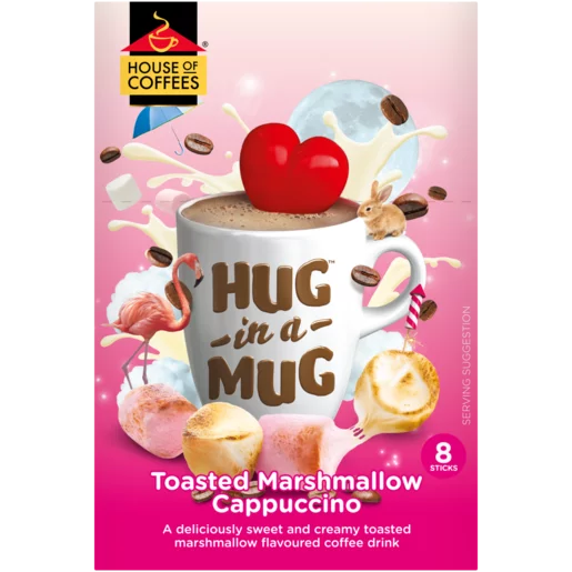 Hug In A Mug Toasted Marshmallow Cappuccino 8-Pack, 8x24g