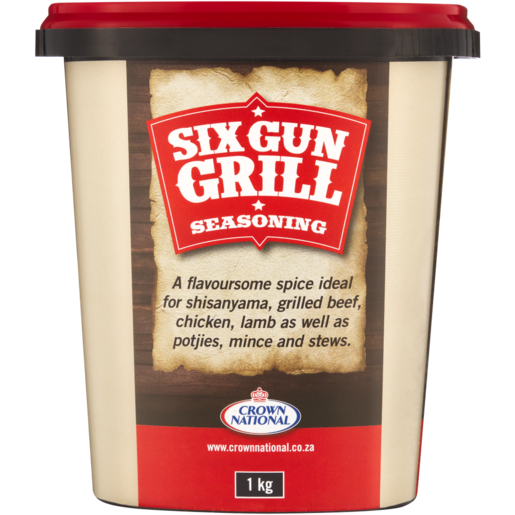 Six Gun Grill Seasoning, 1Kg