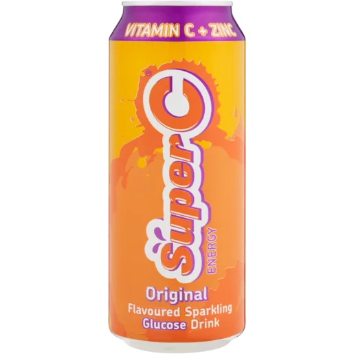 Super C Original Flavoured Sparkling Glucose Energy Drink 500ml