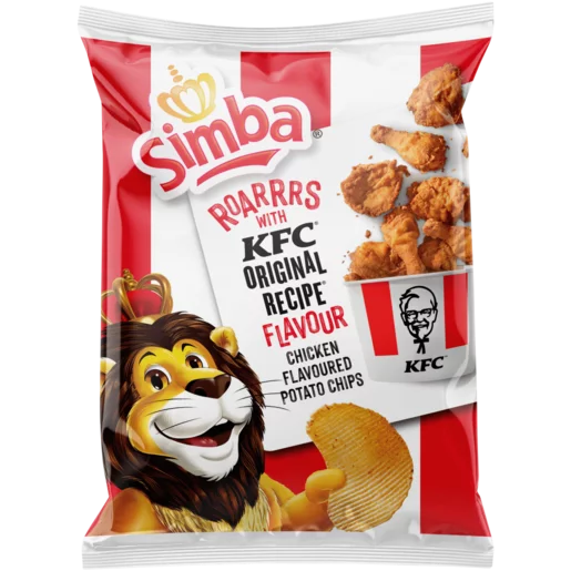 Simba KFC Original Recipe Chicken Flavoured Potato Chips 120g