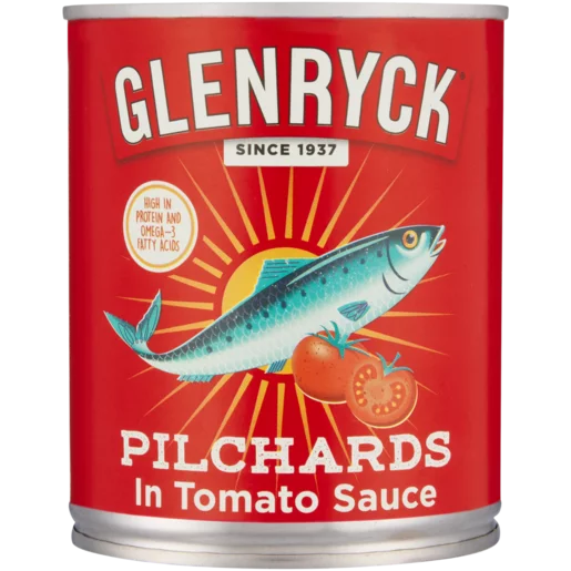 Glenryck Pilchards in Tomato Sauce 215g