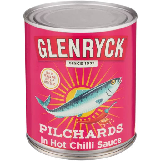 Glenryck Pilchards in Hot Chilli Sauce 215g