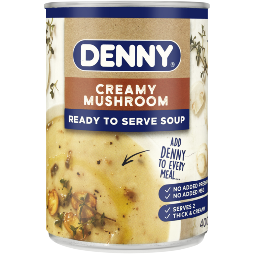 Denny Ready to Serve Cream of Mushroom Soup 400g