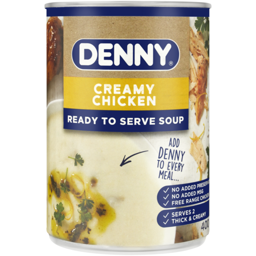 Denny Ready to Serve Cream  of Chicken Soup 400g