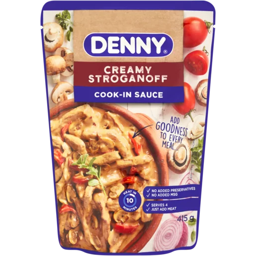 DENNY Creamy Stroganoff Cook-In Sauce 415g