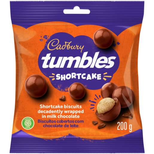 Cadbury Shortcake Tumbles, 200g