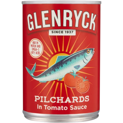 Glenryck Pilchards in Tomato Sauce 400g