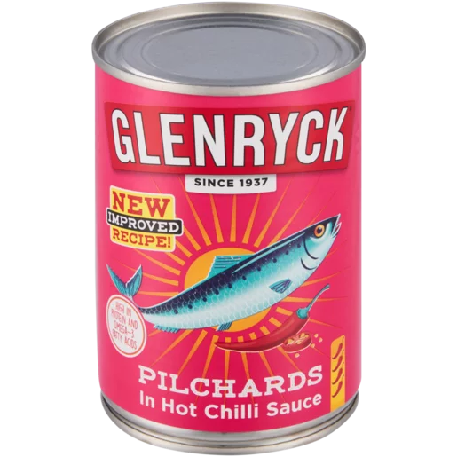 Glenryck Pilchards in Hot Chilli Sauce 400g