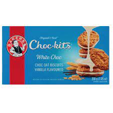 Bakers White Choc Choc-kits, 200g