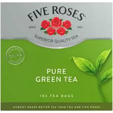 Five Roses Pure green Tea, 102 bags