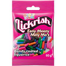 Mister Sweet Eeny Meeny Mini Mo's, 60g