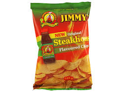 Jimmy's Original Steakhouse Flavored Chips 125g