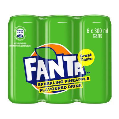 Fanta-Sparkling Pineapple (6x330ml) |  | USA's #1 Source for South African Foods - AubergineFoods.com 