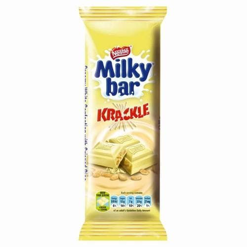 Milky Bar Krackle Chocolate Slab 80g