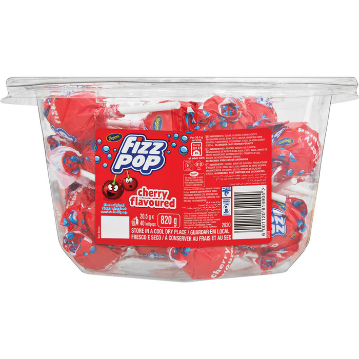 Beacon Cherry Fizz Pop, 40 pcs.