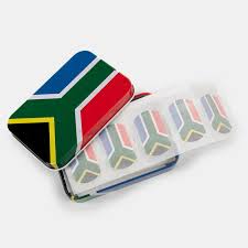 South African Flag Assorted Plasters, 30 Pcs