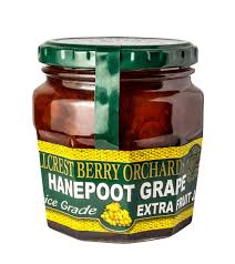 Hillcrest Berry Orchards Hanepoot Grape Jam 300g