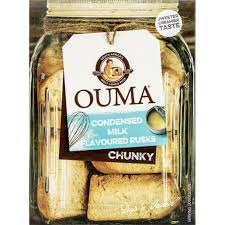Ouma Condensed Milk Chunky Rusks, 500g