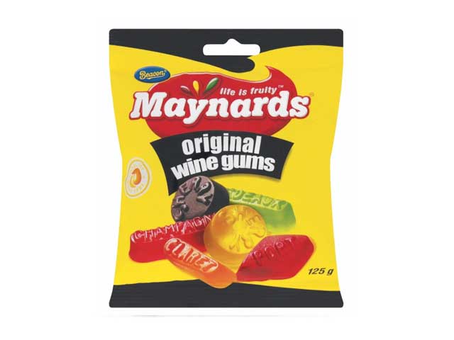 Maynards Wine Gums, 125g