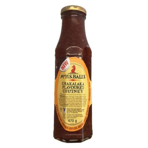 Mrs. H.S. Ball's Chakalaka Flavored Chutney, 470g