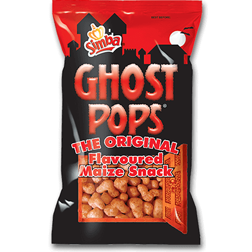 Simba Ghost Pops The Original Flavored Maize Snack 100g