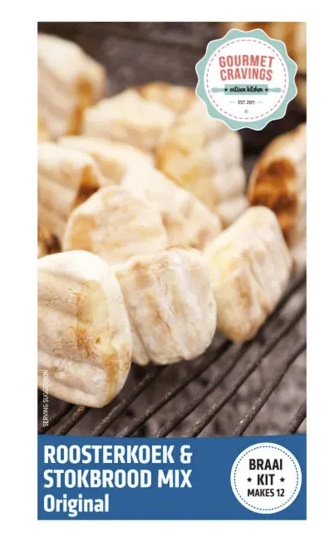 Gourmet Cravings Original Roosterkoek & Stokbrood Mix, 410g
