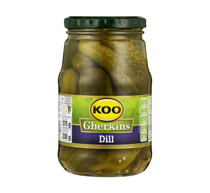 KOO Dill Gherkins, 375g