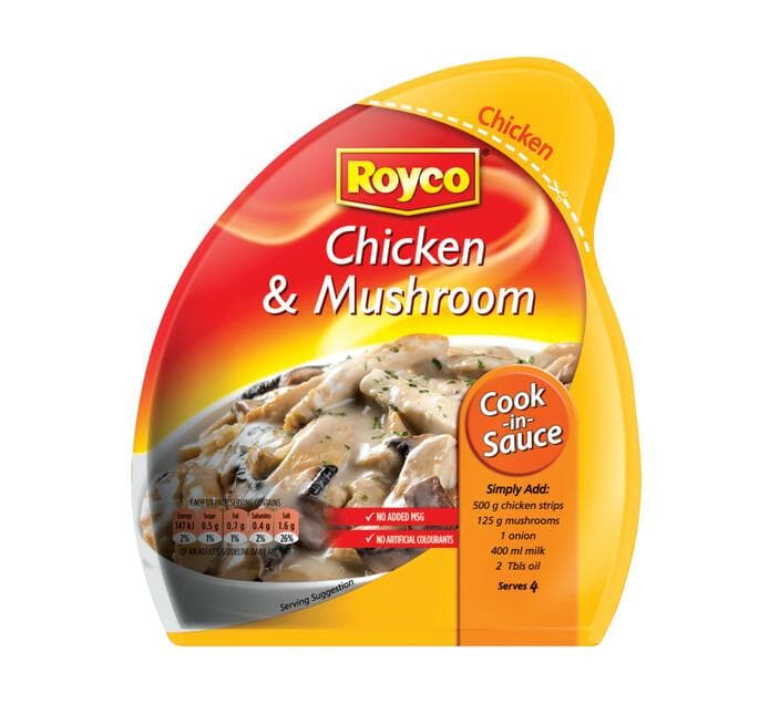 ROYCO Chicken & Mushroom Cook-in-Sauce, 44g