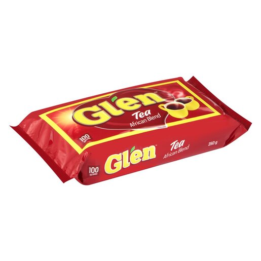 Glen Black Tea Tagless Tea Bags 100 Pack