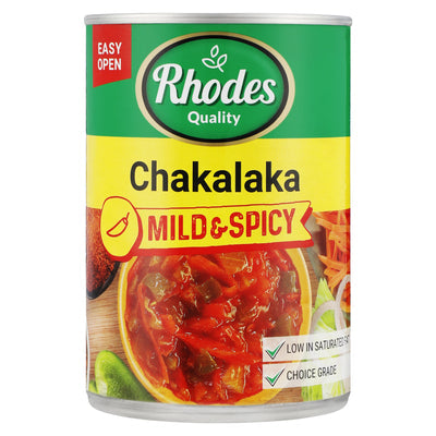Rhodes Quality Chakalaka Mild & Spicy 400g