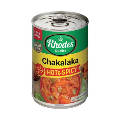 Rhodes Quality Chakalaka Hot & Spicy 400g