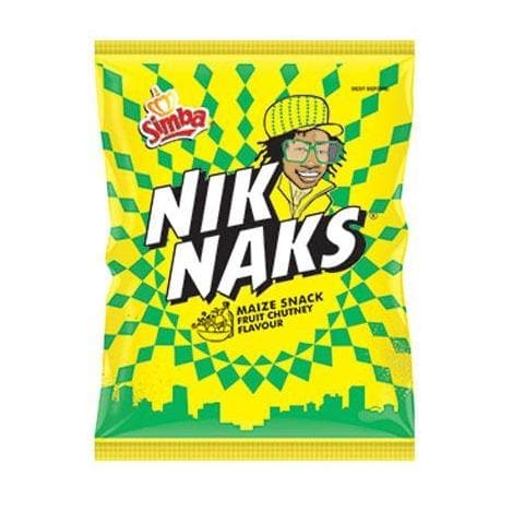 Nik Naks Chutney Flavor (135 g) | Food, South African | USA's #1 Source for South African Foods - AubergineFoods.com 