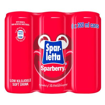 Sparletta Sparberry, 6x300ml