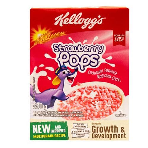 Kellogg's Strawberry Pops, 340g