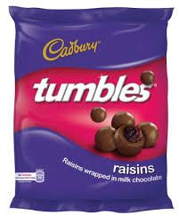 Cadbury Raisins Tumbles