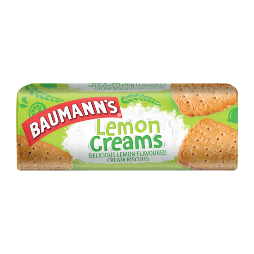Baumann's Lemon Creams Biscuits, 200g