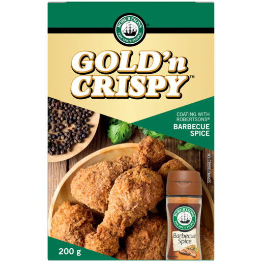 Robertsons Gold n Crispy Chicken Coating with Robertsons Barbecue Spice 200g