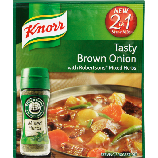 Knorr Brown Onion with Robertson's Mixed Herb, 50g