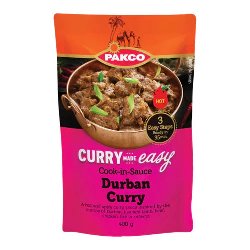 Pakco Durban Curry Made Easy Durban Curry Cook-in-Sauce 400g