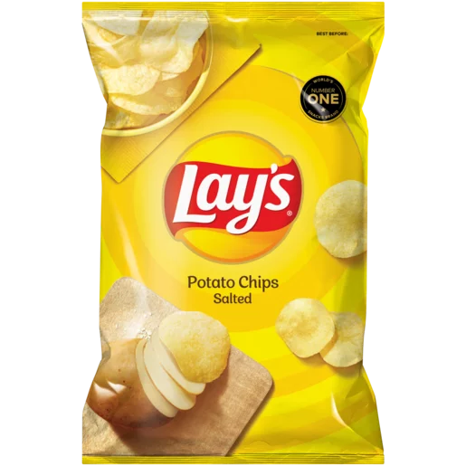 Lays South African Salted Chips, 105g