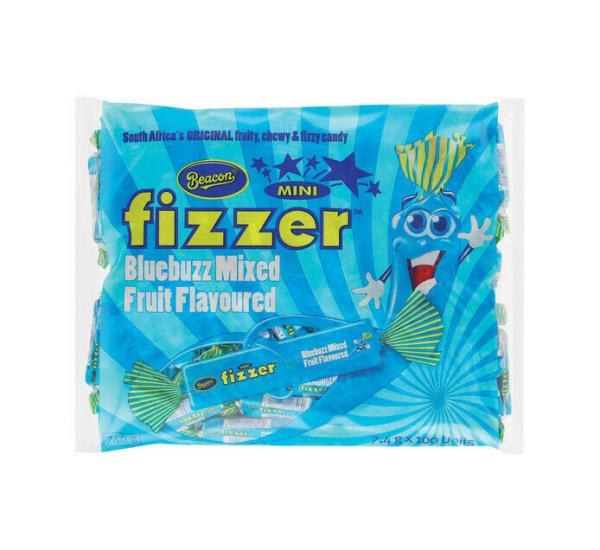 Beacon Fizzer Mini Bluebuzz Mixed Fruit Flavored, 100's