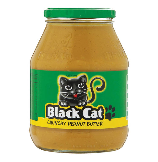 Black Cat Peanut Butter Crunchy (400g) | Food, South African | USA's #1 Source for South African Foods - AubergineFoods.com 