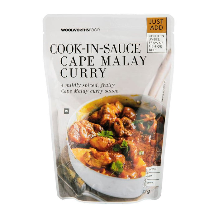 Woolworths Cape Malay Curry Cook-in-Sauce 400g