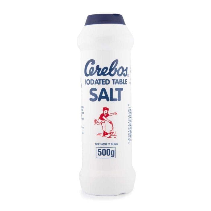 Cerebos Iodized Table Salt (500 g) | Food, South African | USA's #1 Source for South African Foods - AubergineFoods.com 