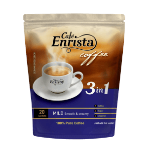Café Enrista 3 In 1 Mild Smooth & Creamy Coffee Pouch 500g