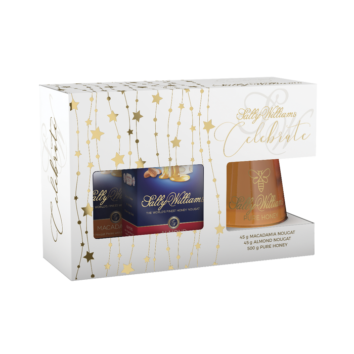 Sally Williams Limited Edition Honey & Nougat Gift Box, 590g