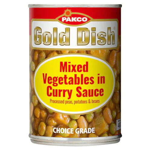 Gold Dish Mixed Vegetable in Curry Sauce, 400g