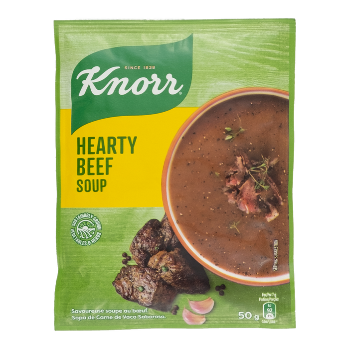 Knorr Hearty Beef Soup, 50g